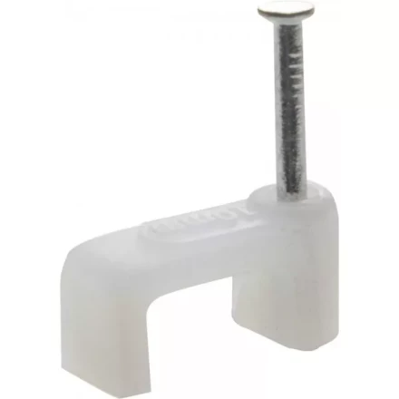 Скоба-держатель для плоского кабеля, с оцинкованным гвоздем, 9 мм, 80 шт, STAYER Master 4511-09 4511-09 купить в Тюмени