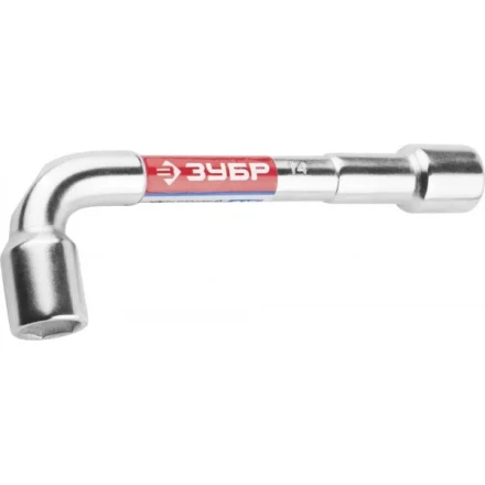 Ключ торцовый ЗУБР &quot;МАСТЕР&quot; двухсторонний L-образный, проходной, 14мм 27185-14 купить в Тюмени