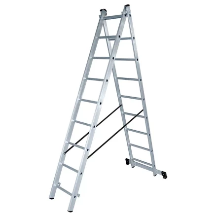 Лестница алюминиевая Вихрь ЛА 2х9 купить в Тюмени