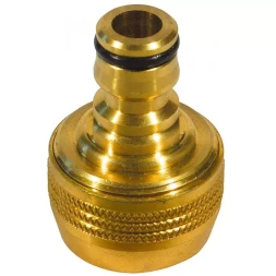 Переходник RACO &quot;Profi&quot; (соединитель-шланг)  латунный, 3/4&quot; 4246-55026B