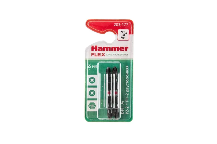 Бита HAMMER PH2 65мм купить в Тюмени