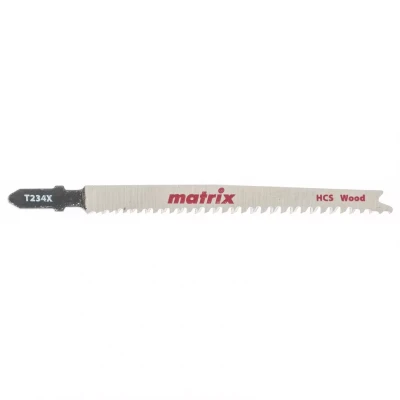 Полотна для электролобзика  по дереву 3 штук T234X 90 x 2-3 мм HCS Matrix 78217