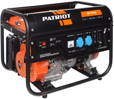Генератор бензиновый PATRIOT GP 5510 купить в Тюмени