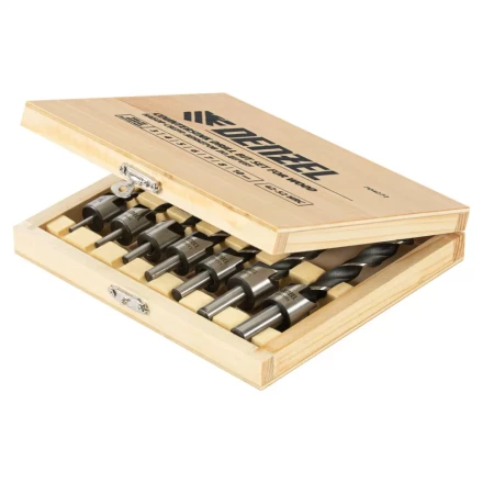Набор сверл зенкеров по дереву Denzel 704272, 3-10 мм, набор 7 шт купить в Тюмени