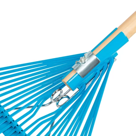 Грабли веерные стальные Palisad, 540 х 1450 мм, 24 плоских зуба, лакированный черенок, Luxe 617905 купить в Тюмени