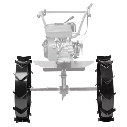 Грунтозацепы Denzel 600/130 мм, посадка круг 30 мм, комплект 2 шт 59914 купить в Тюмени