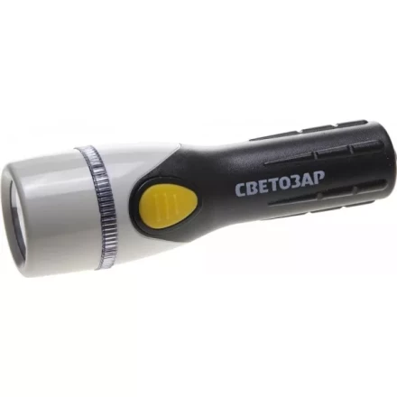 Фонарь СВЕТОЗАР &quot;UPITER&quot; ручной с пластмассовым корпусом и ремешком, ксеноновая лампа, 2xC SV-56373 купить в Тюмени