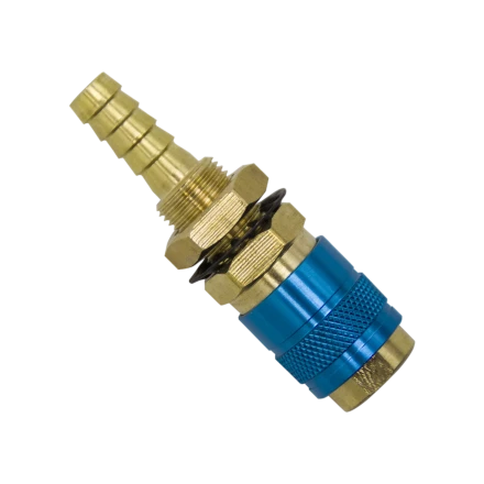 Быстросъемное соединение с резъбовой втулкой М NW5- штуцер 8 мм (Blue) FA3086 купить в Тюмени