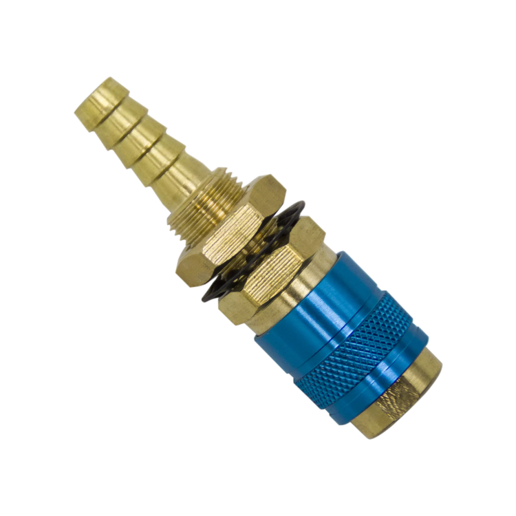 Быстросъемное соединение с резъбовой втулкой М NW5- штуцер 8 мм (Blue) FA3086 купить в Тюмени