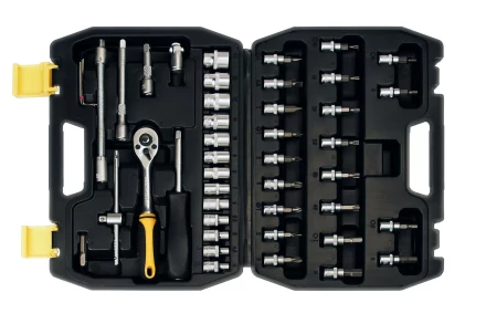 Набор головок 1/4 45 предметов Энкор 20776 купить в Тюмени