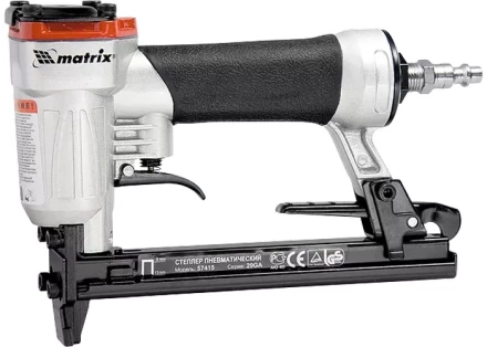 Степлер пневматический для прямоугольных скоб от 6 до 13 мм MATRIX 57415 купить в Тюмени