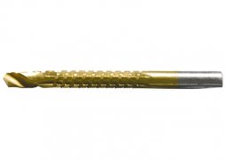 Сверло-фреза 6 мм универсальное нитридтитановое покрытие цилиндрический хвостовик MATRIX 72826