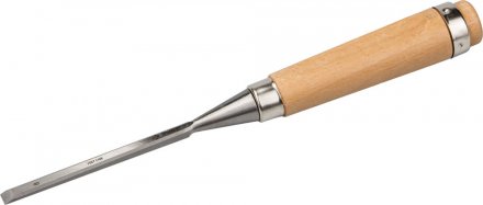 Стамеска-долото ЗУБР &quot;ЭКСПЕРТ&quot; с деревянной ручкой, хромованадиевая, 8мм 18096-08 купить в Тюмени