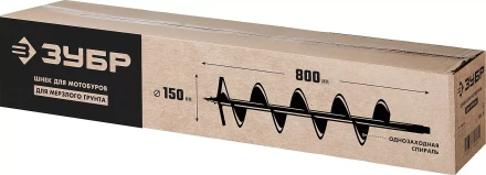ЗУБР d 100 мм, грунт, шнек для мотобуров (7051-10) купить в Тюмени