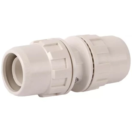 Соединитель ЗУБР &quot;ШиреФит&quot; &quot;штуцер с гайкой - штуцер с гайкой&quot;, 26мм 51490-26 купить в Тюмени