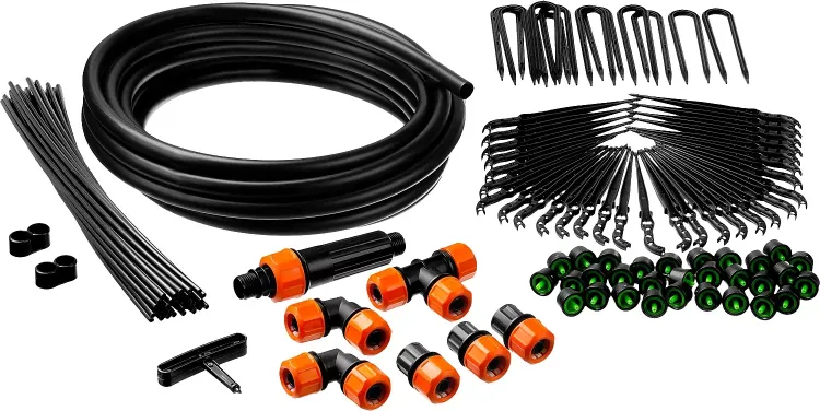 Система капельного полива GRINDA от водопровода, на 30 растений 425270-30 купить в Тюмени