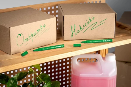 ЗУБР МК-80 зеленый, 0.8 мм маркер-краска (06324-4) купить в Тюмени