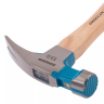 Молоток-гвоздодер GROSS 10413, 380 г, угол 75, магнит, обрезиненная рукоятка American Hickory купить в Тюмени