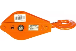 Блок монтажный однорольный с  крюком TOR HQG(L) K1-2,0 т с откидной щекой (G) 11521