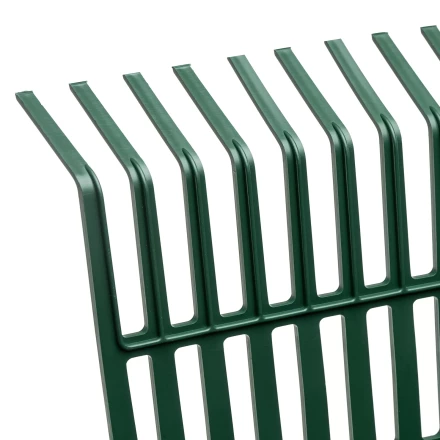 Грабли веерные пластиковые Сибртех, 420 мм, 22 плоских зуба, без черенка, Россия, 617055 купить в Тюмени