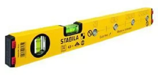 Уровень электрика 120 см  тип 70Electric 2 глазка 16136  STABILA купить в Тюмени