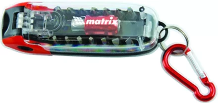 Многофункциональный набор бит, CrV,18шт MATRIX 11383 купить в Тюмени