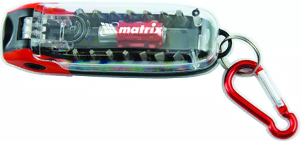 Многофункциональный набор бит, CrV,18шт MATRIX 11383 купить в Тюмени