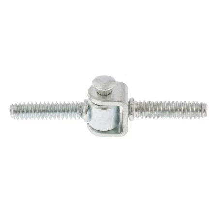 Петля ввертная ПВВ-1 цинк 4штуки  Металлист Россия 91542 купить в Тюмени