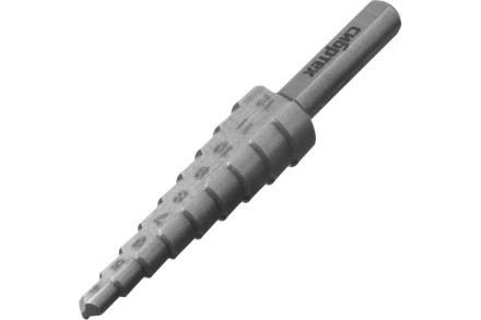 Сверло ступенчатое по металлу Сибртех 723011, 4-5-6-7-8-9-10-11-12 мм, 4241 купить в Тюмени