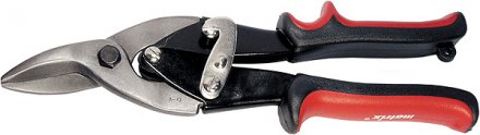 Ножницы по металлу, 250 мм, левые, обрезиненные рукоятки MATRIX 78334 купить в Тюмени