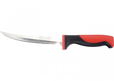 Нож рыбака &quot;FILLET KNIFE&quot; small 150 мм двухкомпонентная рукоятка пластиковые ножны MATRIX KITCHEN 79108 купить в Тюмени