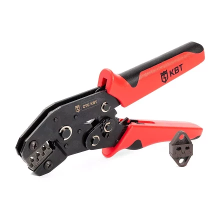 Пресс-клещи КВТ СТС-А с матрицами 248, 63 для опрессовки автоклемм и разъемов (набор) (85137) купить в Тюмени