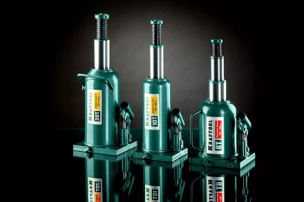 Домкрат гидравлический бутылочный &quot;Kraft-Lift&quot;, сварной, 2т, 160-310мм, KRAFTOOL 43462-2 43462-2_z01 купить в Тюмени