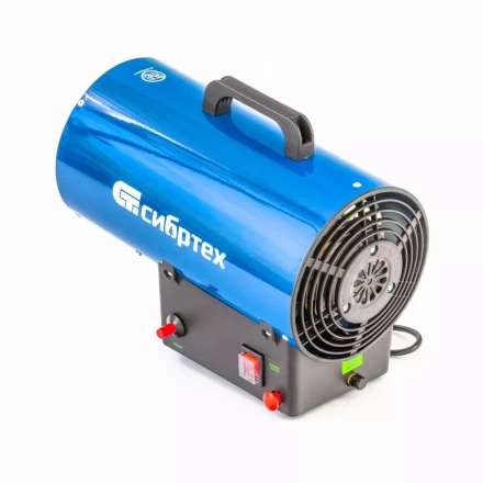 Газовая тепловая пушка СТГ-10, 10 кВт, 300 м3/ч, пропан-бутан Сибртех 96451 купить в Тюмени