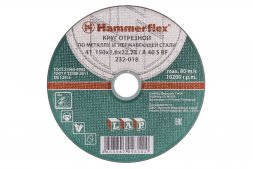 Круг отрезной HAMMER 150х1.6х22 упак. 25 шт.