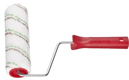 Валик ЗУБР &quot;МАСТЕР&quot; &quot;МИКРОТЕКС&quot;, ворс 9мм, ручка 6мм, d=40/180мм 03543-18 купить в Тюмени