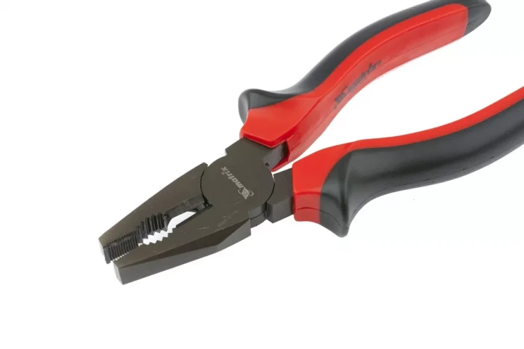 Плоскогубцы Black Nickel 200 мм комбинированные двухкомпонентные рукоятки MTX 169839 купить в Тюмени