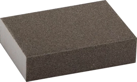 Губка шлифовальная ЗУБР &quot;МАСТЕР&quot; четырехсторонняя, средняя жесткость, Р120, 100х68х26мм 35611-120 купить в Тюмени