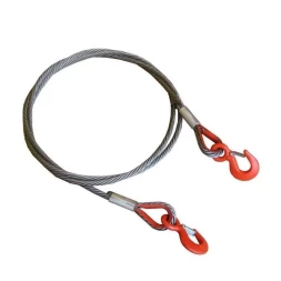 Буксир канатный TOR БТК 37,0 т 6,0 м опрессовка канат 28 мм (петля-петля) 1048757