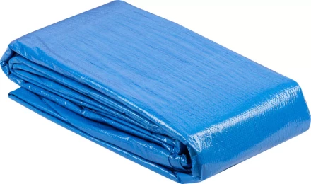 Тент-полотно ЗУБР &quot;МАСТЕР&quot; универсальный, из тканого полимера плотностью 75 г/м3, с люверсами, водонепроницаемый, 8мх12м 12550-08-12 купить в Тюмени