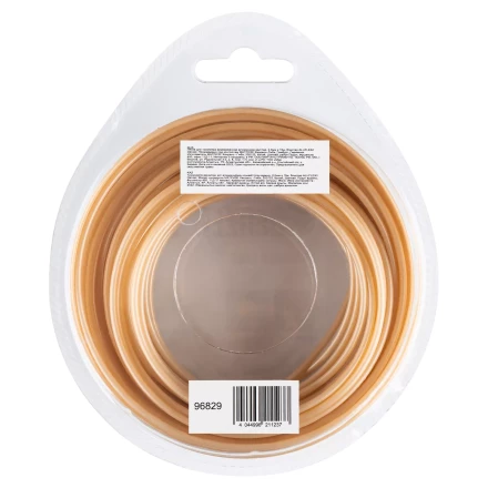 Леска для триммера армированная алюминием круглая, 2,0мм х 15м, блистер ALUFLEX Denzel 96829 купить в Тюмени