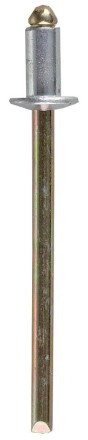 Заклепки ЗУБР стальные, 4,8x16мм, 50шт 4-31313-48-16-0050 купить в Тюмени