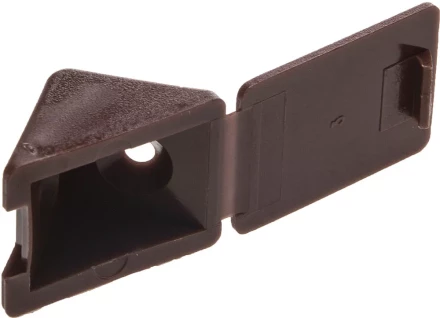 Уголок мебельный ЗУБР с шурупом, цвет кр-дерево, 4,0x15мм, ТФ6, 4шт 4-308256-5 купить в Тюмени