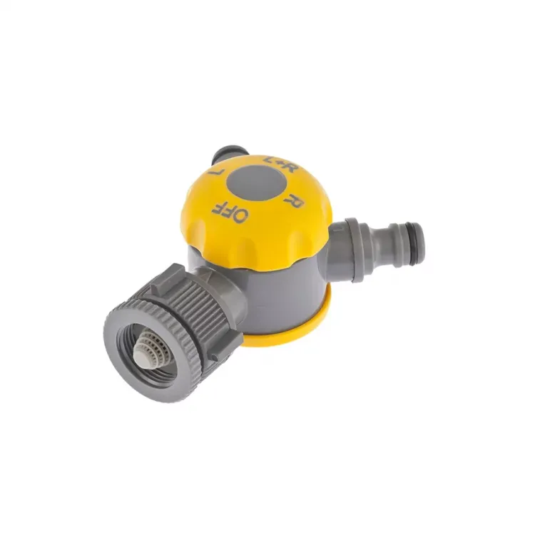 Разветвитель двухканальный с внутренней резьбой 3/4" - 1" с переключателем PALISAD LUXE 66239 купить в Тюмени
