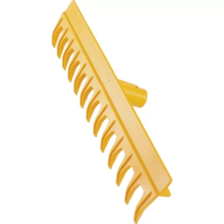 Грабли 13-зубые полипропиленовые с ребрами жесткости с металлическим черенком усиленные PALISAD LUXE 61739 купить в Тюмени