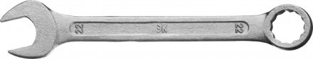 Ключ комбинированный гаечный ЗУБР &quot;СТАНДАРТ&quot;, оцинкованный, 22мм 27112-22 купить в Тюмени