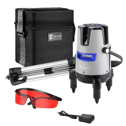 Уровень лазерный со штативом DEKO LL57 PRO SET2, 065-0104, со штативом купить в Тюмени