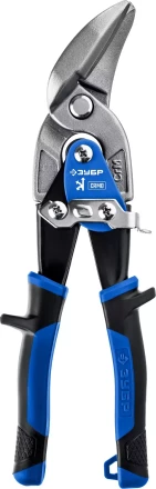 ЗУБР 250 мм, левые усиленные с выносом ножницы по металлу, Профессионал (23130-OL) купить в Тюмени