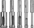 Набор ЗУБР &quot;ПРОФЕССИОНАЛ&quot;: Алмазные трубчатые сверла по керамике с кондуктором, гальваника, зерно 60, d=4/6/8/10/12мм, 6шт 29851-H6 купить в Тюмени