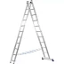 Лестница СИБИН универсальная, двухсекционная, 7 ступеней 38823-07 купить в Тюмени